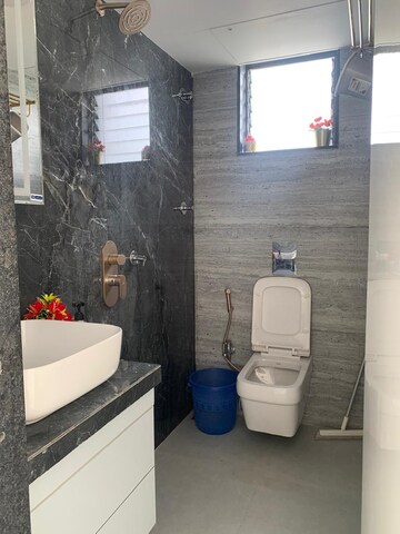 Bathroom in 2 BHK Apartment at H Rishabraj Park Vistas, Borivali West – for Sale
