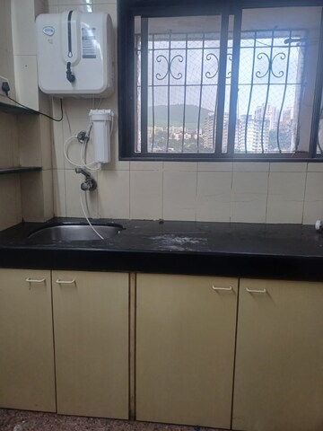 Kitchen in 1 BHK Apartment at Jyoti Complex, Goregaon East – for Rent