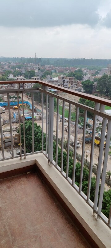 Balcony in 3 BHK Apartment at Rishita Manhattan, Gomti Nagar – for Rent