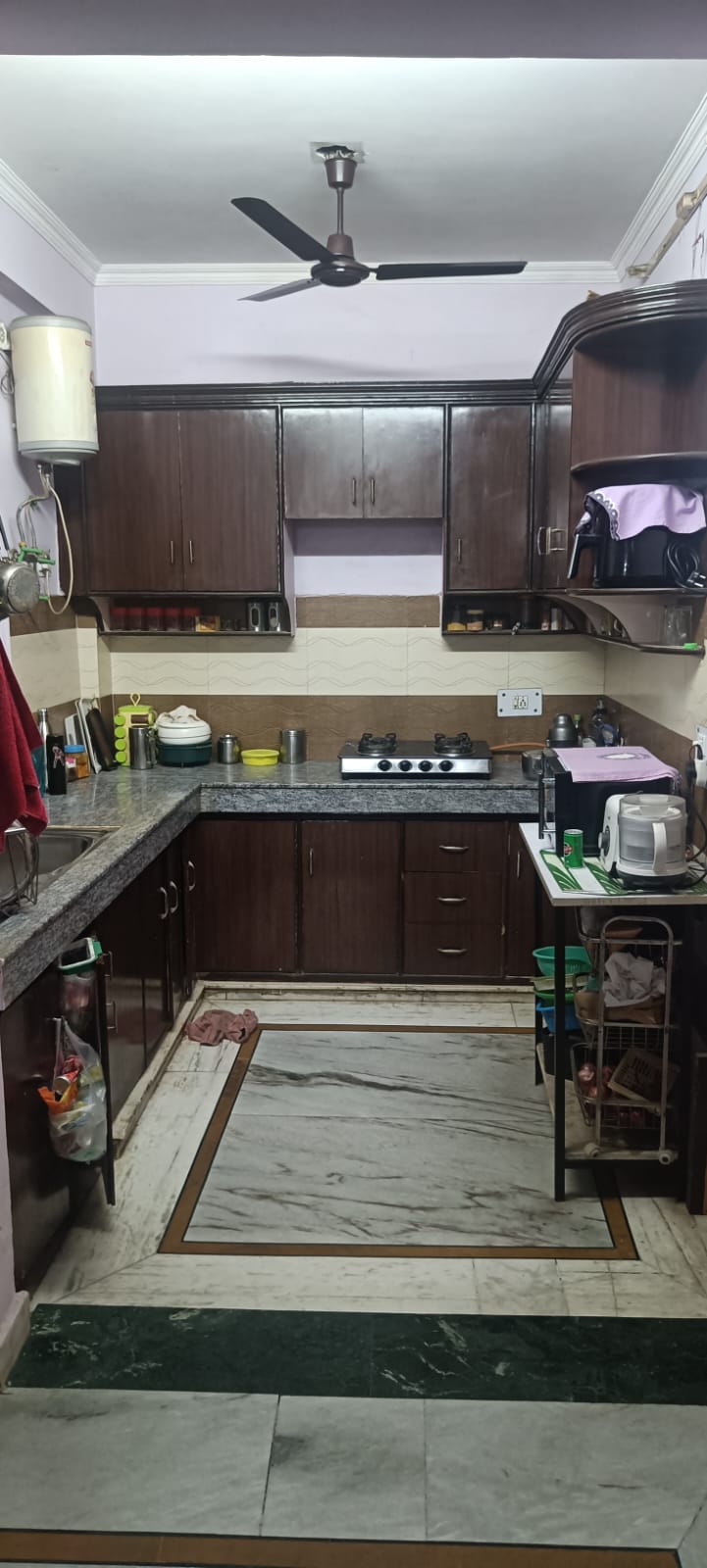 Kitchen in 2 BHK Apartment at Gaur City-2, Gaur City 2 – for Rent
