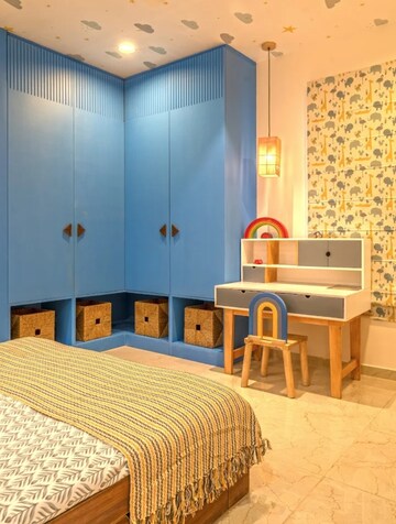 Bedroom in 3 BHK Apartment at Cybercity Rainbow Vistas Rock Gardens, Hi Tech City – for Rent