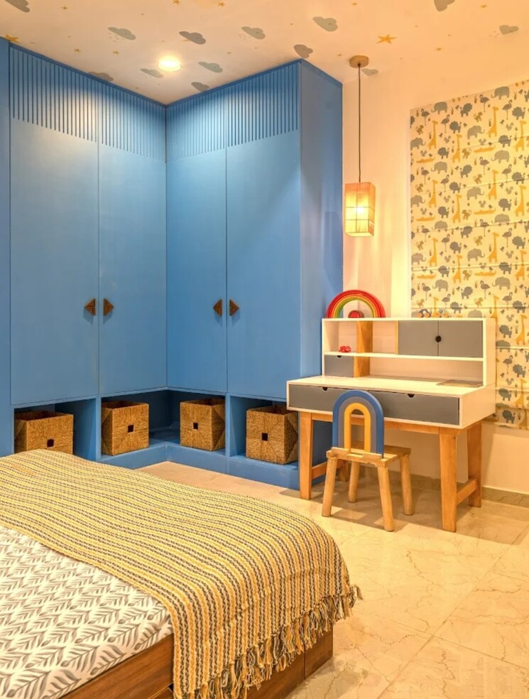 Bedroom, cybercity-rainbow-vistas-rock-gardens 3 Bedroom 1560 Sq.Ft. Apartment In Hi Tech City Hyderabad 9008231