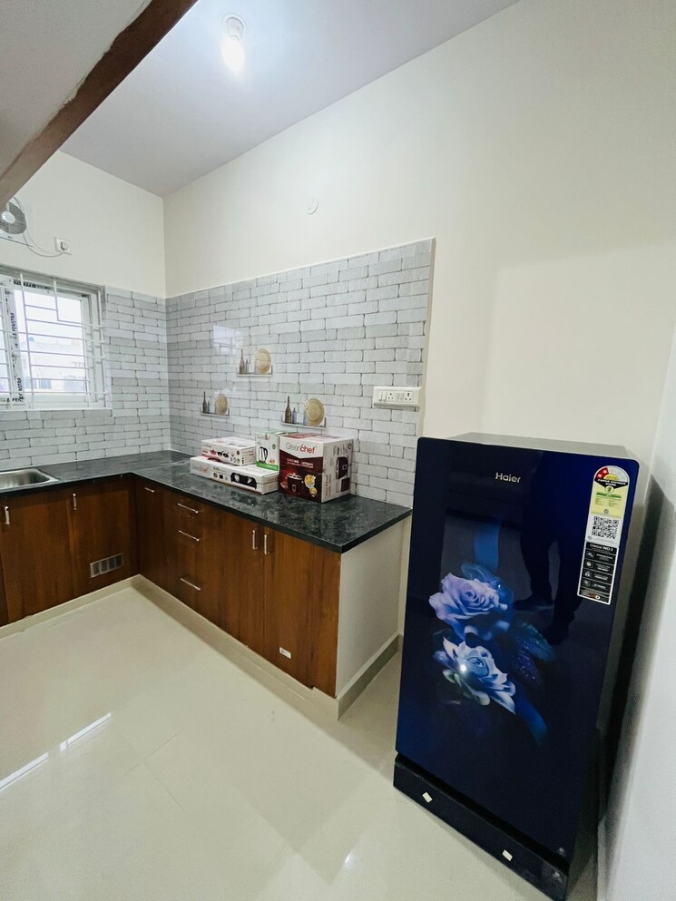 Kitchen, marathahalli orr 1 Bedroom 555 Sq.Ft. Builder Floor In Marathahalli Orr Bangalore 9008286