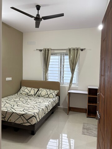 Bedroom in 1 BHK Builder Floor at Marathahalli Orr – for Rent