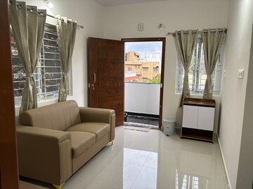 Bedroom in 1 BHK Builder Floor at Marathahalli Orr – for Rent