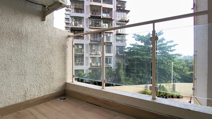 Balcony, rattan-icon 2.5 Bedroom 1500 Sq.Ft. Apartment In Seawoods Sector 50 Navi Mumbai 9008283