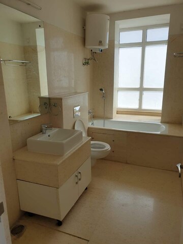 Bathroom in 2 BHK Apartment at Emaar The Palm Drive-Palm Studios, Sector 66 – for Rent