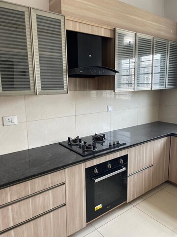 Kitchen in 4 BHK Apartment at L&T Raintree Boulevard Phase 2, Hebbal – for Rent