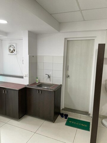 Bathroom in  Office Space at Parshwanath Business Park, Prahlad Nagar – for Rent
