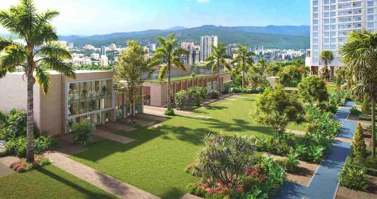 Garden, narang-privado 2 Bedroom 479 Sq.Ft. Builder Floor In Pokhran Road No One Thane 9008202