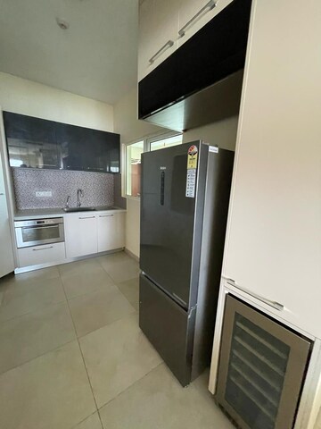 Kitchen in 3 BHK Apartment at Karle Zenith Residence, Nagavara – for Rent