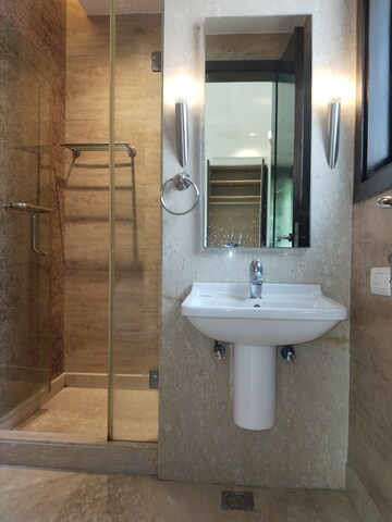 Bathroom in 4 BHK Apartment at Boutique Residential Apartments D-6 4, Vasant Vihar – for Rent
