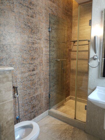 Bathroom in 4 BHK Apartment at Boutique Residential Apartments D-6 4, Vasant Vihar – for Rent