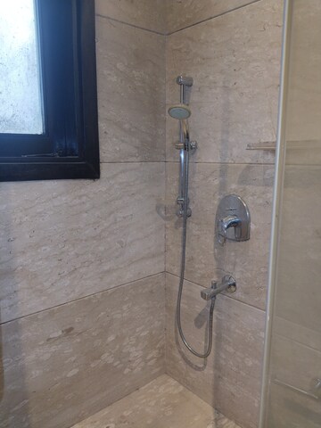 Bathroom in 4 BHK Apartment at Boutique Residential Apartments D-6 4, Vasant Vihar – for Rent