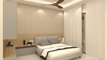 Bedroom in 2 BHK Apartment at Lahartara – for Sale