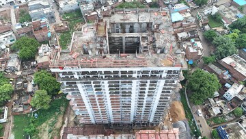 2 BHK Apartment – Exterior View View at Lahartara - for Sale