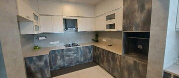 Kitchen in 3 BHK Apartment at Panampilly Nagar – for Sale