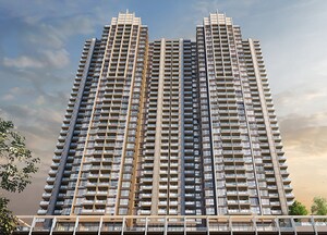 2 BHK Apartment – Exterior View View at Courtyard by Narang Realty and The Wadhwa Group, Pokhran Road No Two - for Sale
