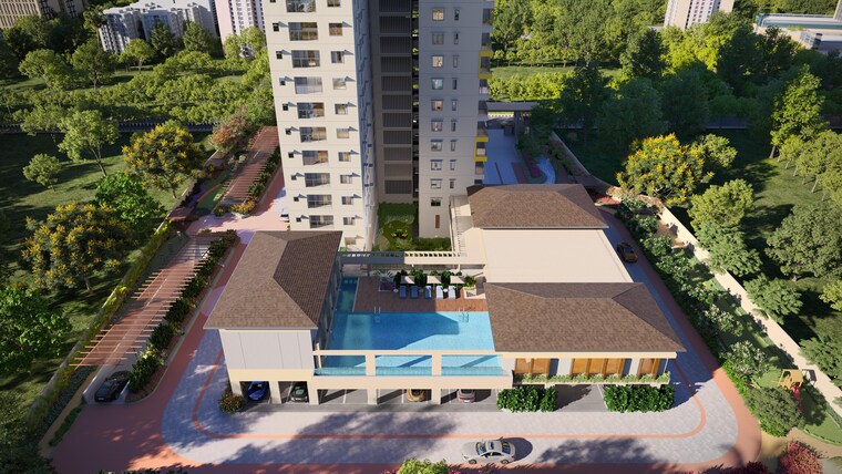 Exterior View, mahindra-newhaven 3 Bedroom 1922 Sq.Ft. Apartment In Singasandra Bangalore 9008626