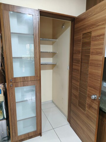 Bathroom in 3 BHK Apartment at Basil Skyline, Tragad – for Rent