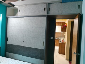 Kitchen in 3 BHK Apartment at Basil Skyline, Tragad – for Rent