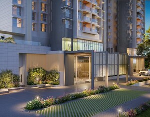 2 BHK Apartment – Exterior View View at Courtyard by Narang Realty and The Wadhwa Group, Pokhran Road No Two - for Sale