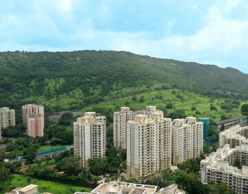 Balcony in 2 BHK Apartment at Courtyard by Narang Realty and The Wadhwa Group, Pokhran Road No Two – for Sale