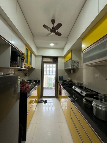 Kitchen in 1.5 BHK Apartment at Lodha Splendora, Ghodbunder Road – for Rent