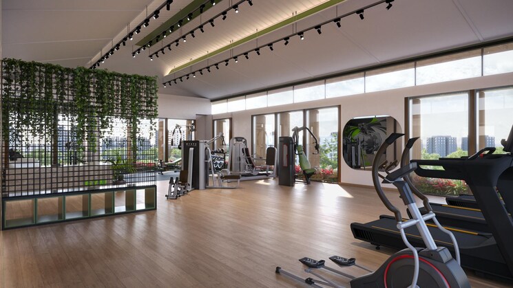 Gym, mahindra-newhaven 3.5 Bedroom 2129 Sq.Ft. Apartment In Singasandra Bangalore 9008643