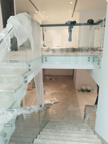 Staircase in 6 BHK Penthouse at Vasant Vihar – for Rent