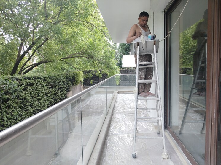 Balcony, vasant vihar 6 Bedroom 7200 Sq.Ft. Penthouse In Vasant Vihar Delhi 9008627