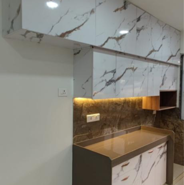 Kitchen in 3 BHK Apartment at Vile Parle East – for Sale