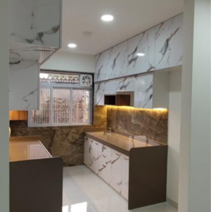 Kitchen in 3 BHK Apartment at Vile Parle East – for Sale