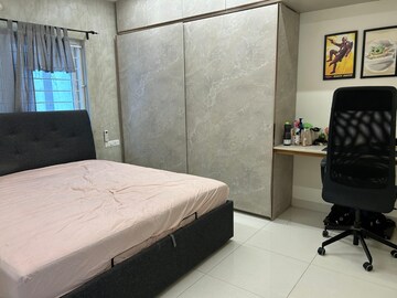 Bedroom in 3 BHK Apartment at Pranit Galaxy Apartments, Kondapur – for Rent