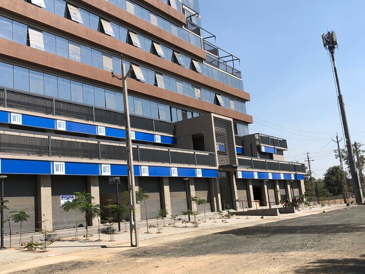 Exterior View, united-world-trade-tower Commercial Office Space 893 Sq.Ft. In Makarba Ahmedabad 9008692