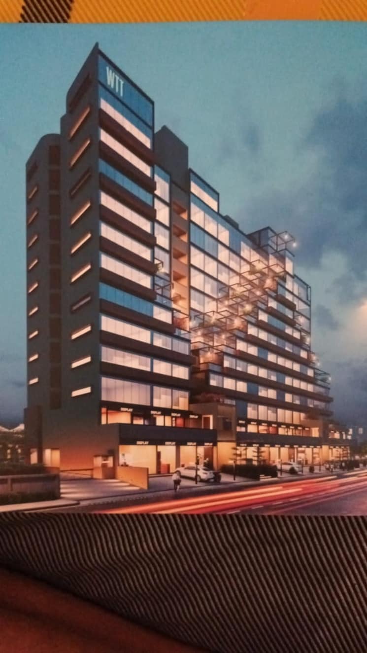 Exterior View, united-world-trade-tower Commercial Office Space 893 Sq.Ft. In Makarba Ahmedabad 9008692