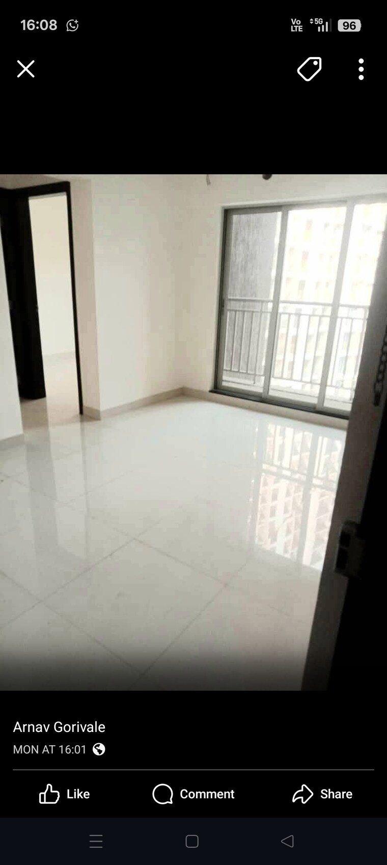Room, arjun-chs-vasant-vihar 2 Bedroom 644 Sq.Ft. Apartment In Vasant Vihar Thane 9008729