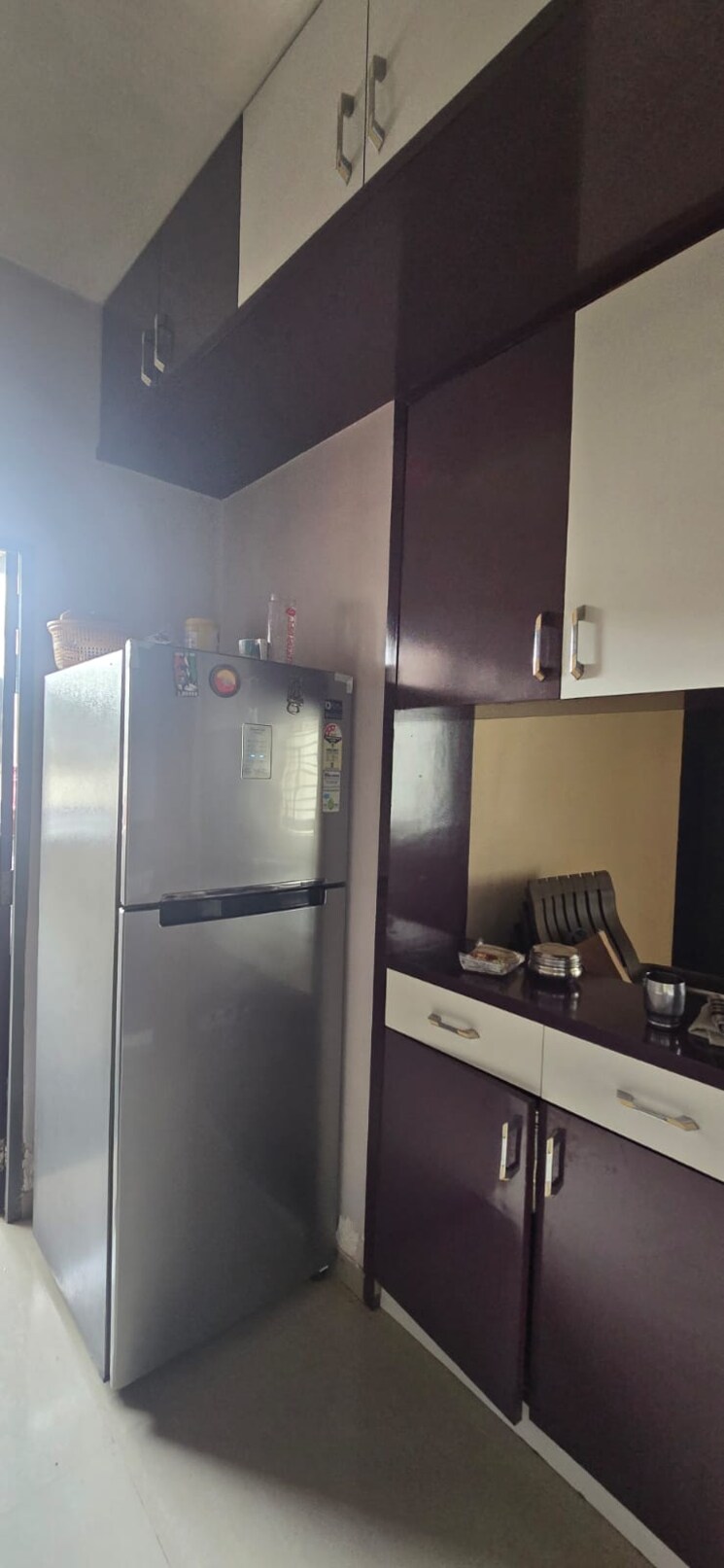 Kitchen, vishwanath-maher-homes 2 Bedroom 1075 Sq.Ft. Apartment In Shela Ahmedabad 9008720