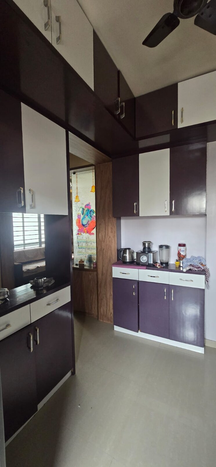Kitchen, vishwanath-maher-homes 2 Bedroom 1075 Sq.Ft. Apartment In Shela Ahmedabad 9008720