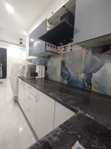 Kitchen in 1 BHK Builder Floor at Gupta Awas, Sector 43 – for Rent