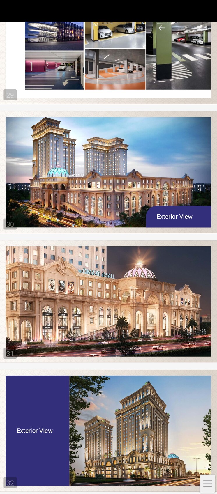 Exterior View, omaxe-world-street Commercial Shop 200 Sq.Ft. In Sector 79 Faridabad 9008875