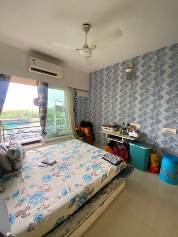 Bedroom in 1 BHK Apartment at Gurukrupa Marina Enclave, Malad West – for Rent