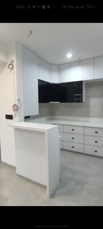 Kitchen in 3 BHK Apartment at Shaligram Prime, Ghuma – for Rent