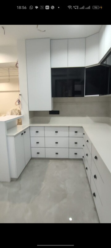 Kitchen in 3 BHK Apartment at Shaligram Prime, Ghuma – for Rent