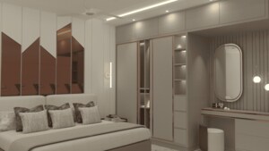 Master Bedroom in 4 BHK Villa at Bhagwanpur – for Sale