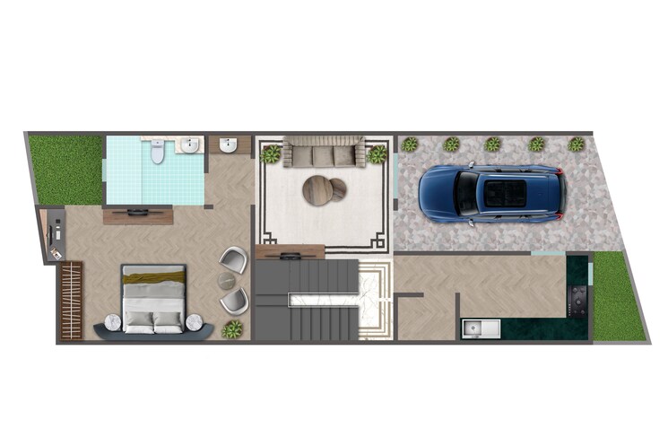 Floor Plan, bhagwanpur 4 Bedroom 2740 Sq.Ft. Villa In Bhagwanpur Varanasi 9008726