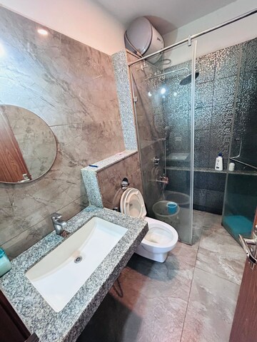 Bathroom in 2 BHK Apartment at Amanora Adreno Towers, Hadapsar – for Rent