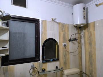 Bathroom in 2 BHK Apartment at Panchsheel Greens, Sector 16 Greater Noida – for Rent