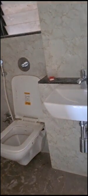 Bathroom in 2 BHK Apartment at Sahar CHS, Andheri East – for Sale