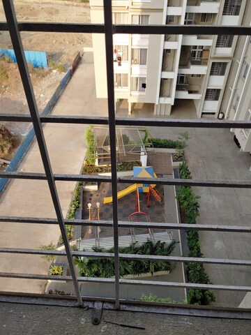 Balcony in 3 BHK Apartment at Unique K Town, Kiwale – for Rent